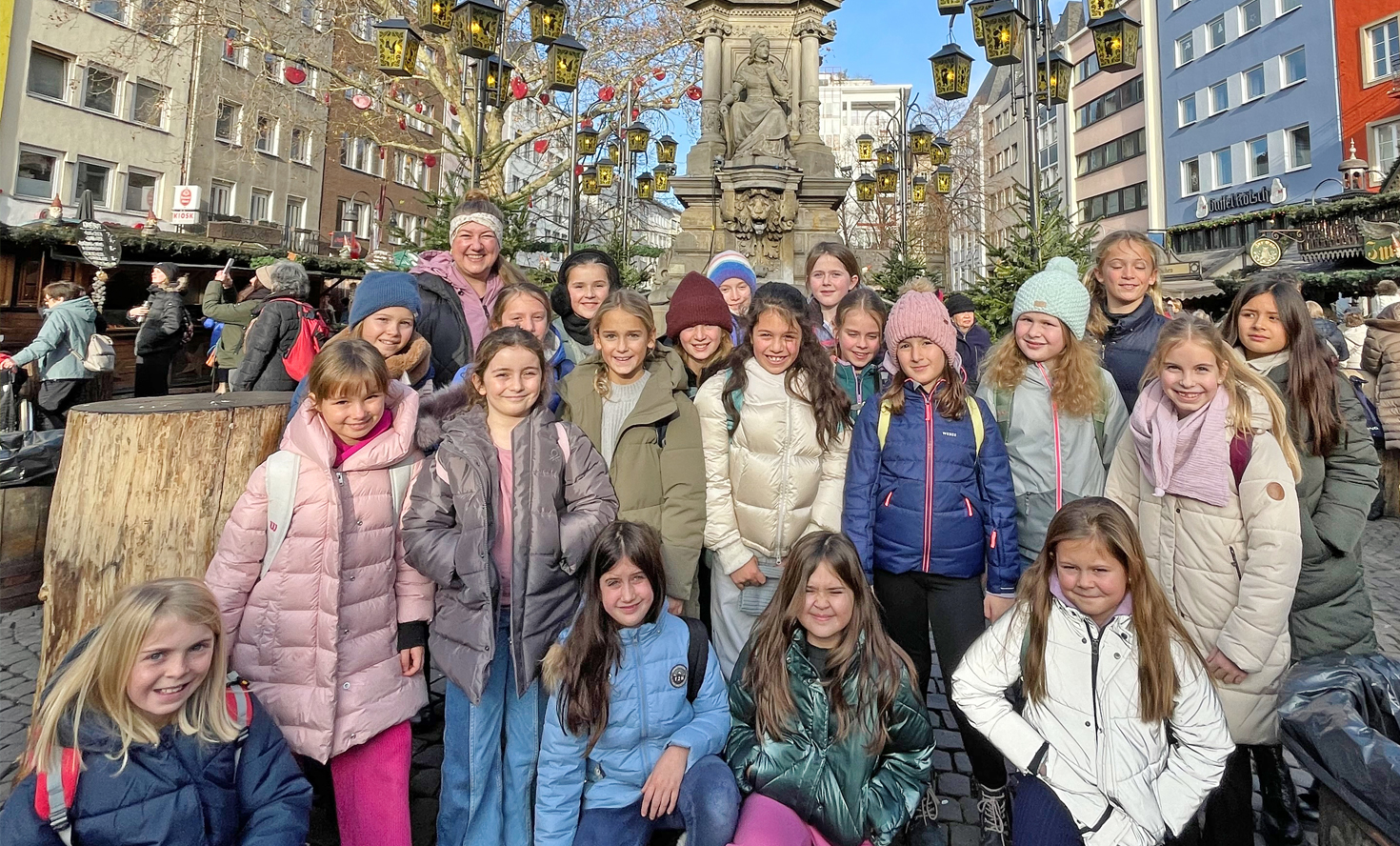 Chor in der kölner Altstadt.