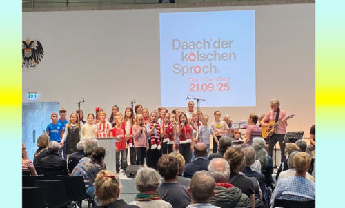 Auftrittstag ‚Daach der kölschen Sproch‘ und ‚Weltkindertag‘